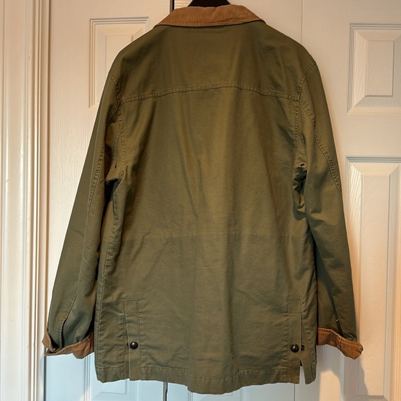 Vineyard Vines Sage Green Canvas Cotton Field Jacket - Picture 6 of 7
